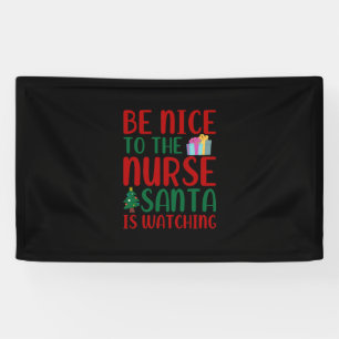 Verzekeringscadeau   Leuk om de kerstman te verzor Spandoek
