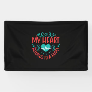 Verzekeringscadeau Mijn hart behoort tot een ver Spandoek