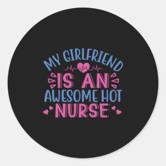Verzekeringscadeau | Mijn Vriendin is een Geweldig Ronde Sticker