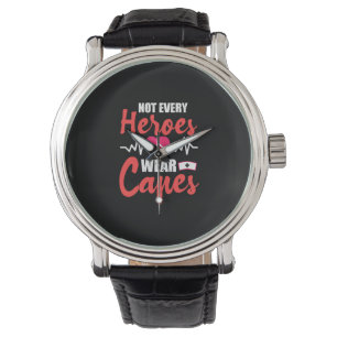 Verzekeringscadeau Niet alle helden Draag kapsel Horloge