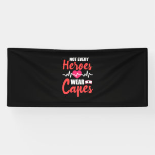 Verzekeringscadeau   Niet alle helden Draag kapsel Spandoek