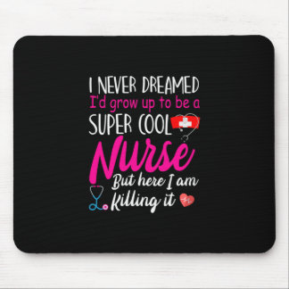 Verzekeringscadeau | Super Cool Nurse Muismat