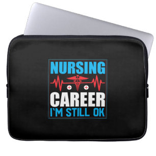 Verzekeringscadeau Verpleegkundigen Ik ben nog s Laptop Sleeve