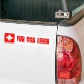 VerzekeringsDuits Bumpersticker (Op Truck)