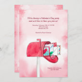 Verzend een uitnodiging vol liefde (Voorkant / Achterkant)