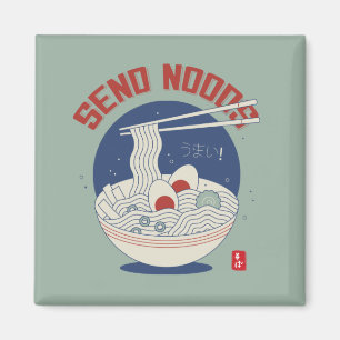 Verzend Noods Japans Noodle Soup Ramen Magneet