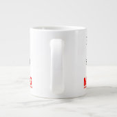 Verzend u naar een vergadering Funny Jumbo Coffee  Jumbo Mok (Achterkant)