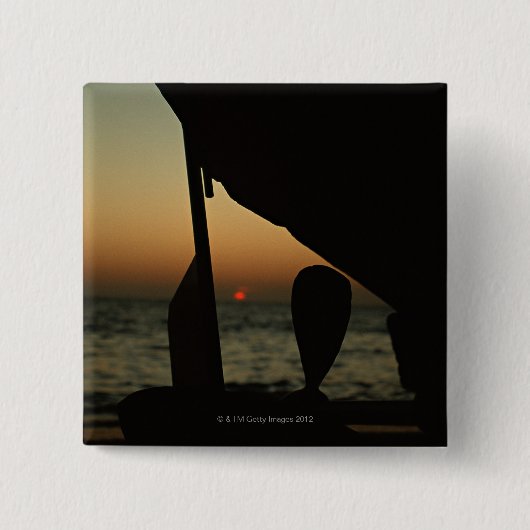 Verzend Vierkante Button 5,1 Cm (Voorkant)