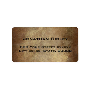 Verzendadres koper Label