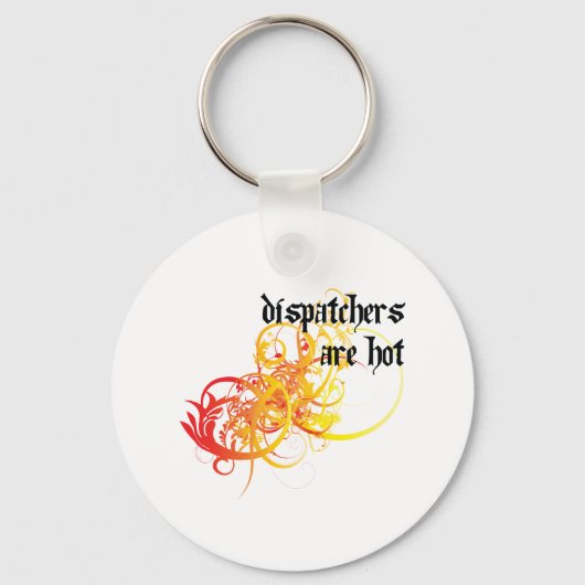 Verzendapparatuur is heet sleutelhanger (Voorkant)