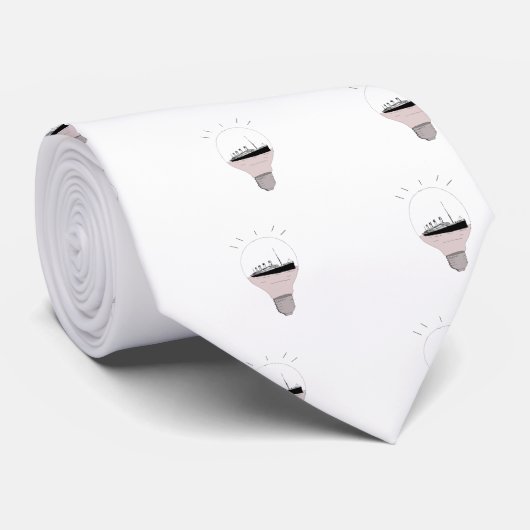 Verzenden in een lamp stropdas (Opgerold)