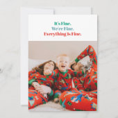 Verzenden Liefde Het is Fijne Kerstmis Fotokaart Feestdagenkaart (Achterkant)