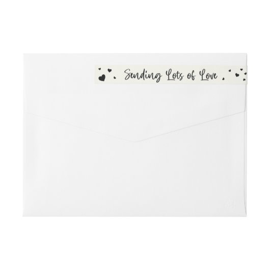 Verzenden Vele Liefde + het Adres van de Terugkeer (Achterkant)