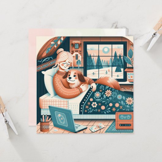 Verzendenergie op jouw manier kaart (Voorkant / Achterkant in situ)