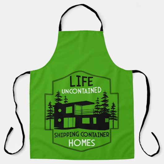Verzending Container Thuis wonen Schort (Voorkant)