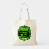 Verzending Container Thuis wonen Tote Bag (Achterkant)