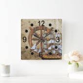  verzending en helm vierkante klok (Huis)