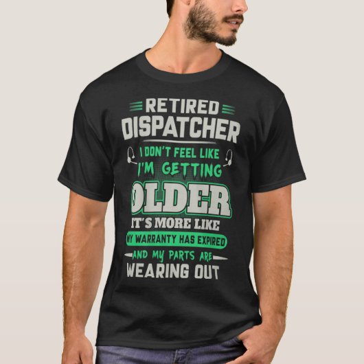 Verzending in ruste t-shirt (Voorkant)