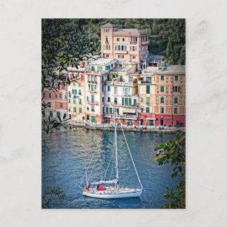 Verzending naar Portofino, Italia Briefkaart