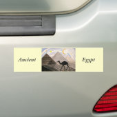 Verzending van de woestijn bumpersticker (Op auto)