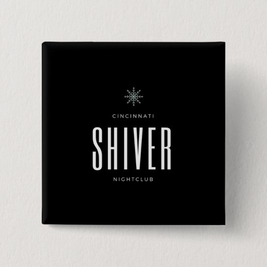 Verzendknop Vierkante Button 5,1 Cm (Voorkant)