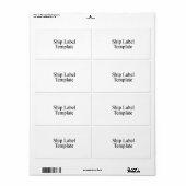 verzendlabel (Full Sheet)