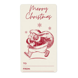 Verzendlabels Etiket