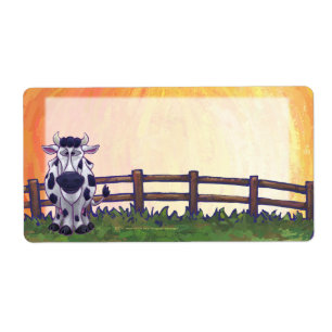 Verzendlabels koe etiket