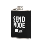 Verzendmodus ingeschakeld heupfles (Links)