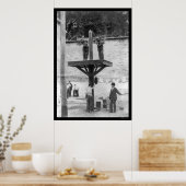 Verzendpost in Delaware 1907 Poster (Keuken)