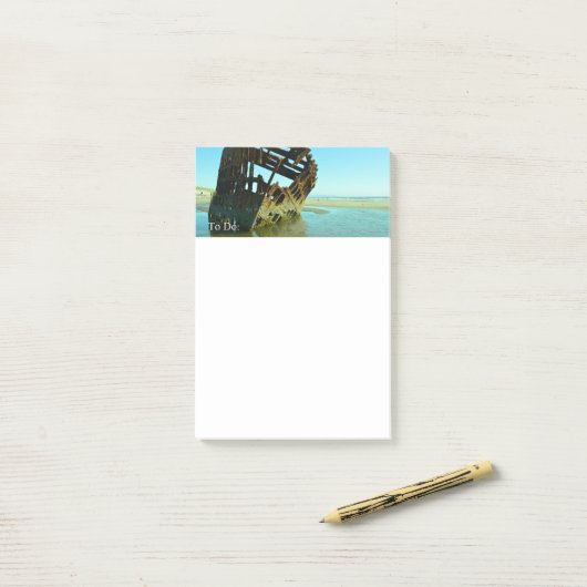 Verzendreck Oregon Coast Photo Post Note (Op bureau)