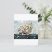 Verzendschepen Briefkaart (Staand voorkant)