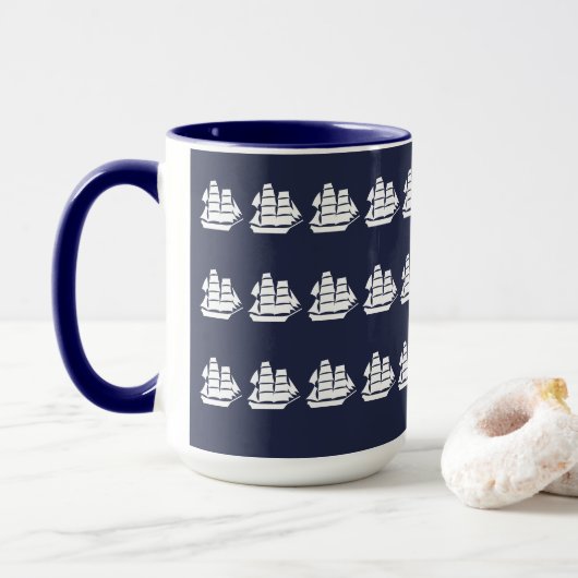 Verzendschepen Mok (Met donut)
