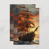 Verzendschip Kaart (Voorkant / Achterkant)