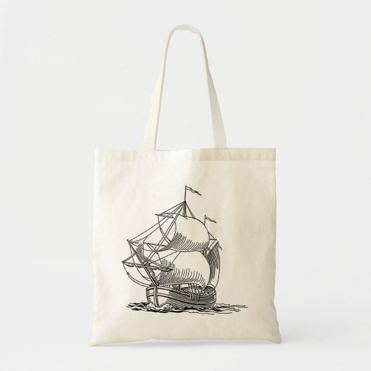 Verzendschip Tote Bag (Voorkant)