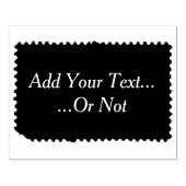 Verzendstempel Rubber Kunststempel Rubberstempel (Afrduk)