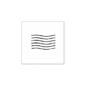 Verzendstempel Rubberstempel (Afrduk)