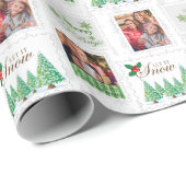 Verzendstempels Aangepaste foto Cadeaupapier (Rol Hoek)