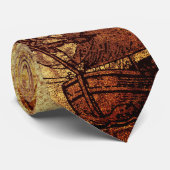 Verzendtijd oude Wereldkaart Stropdas (Opgerold)