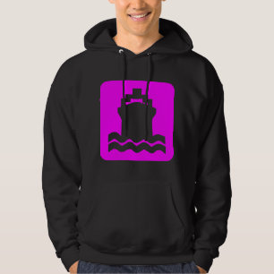 Verzendvorm - magenta hoodie