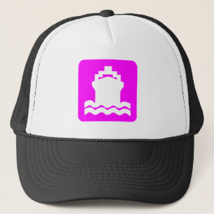 Verzendvorm - magenta trucker pet