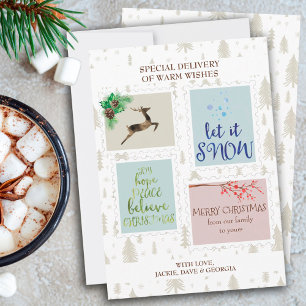 Verzendzegelblokken Warm Gewenst speciale levering