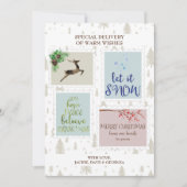 Verzendzegelblokken Warm Gewenst speciale levering (Voorkant)