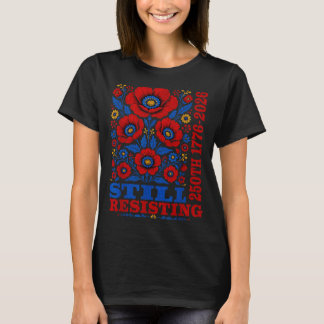 Verzet 250e 1776 2026 Bloemig Vs 250 Jaar T-shirt