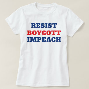 Verzet Boycot Impeach T-shirt