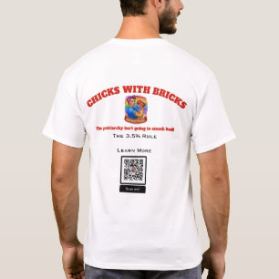 Verzet, breek het patriarchaat, Feministisch, prot T-shirt