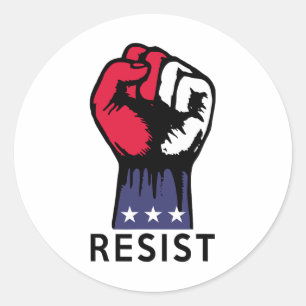 Verzet eerst tegen politieke corruptie VS Ronde Sticker