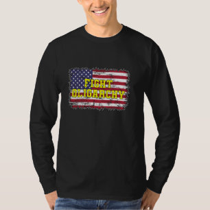 Verzet je tegen dictatuur Vecht tegen Oligarchie V T-shirt