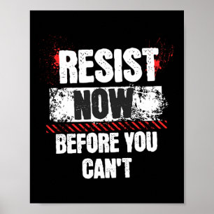 Verzet nu voordat je niet meer kunt spreken Beschu Poster