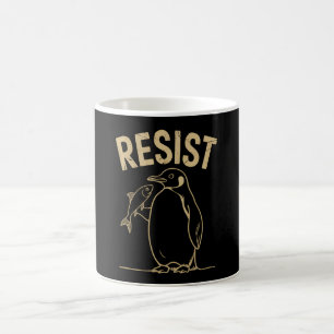 Verzet Pinguïns Activisme Protest Kleding Koffiemok